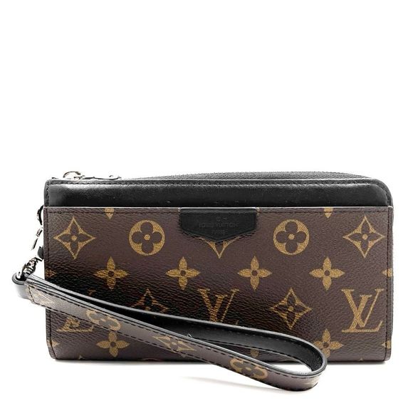 Louis Vuitton Handbags - Louis Vuitton Long Wallet Monogram Macassar Zippy Dragonne Brown